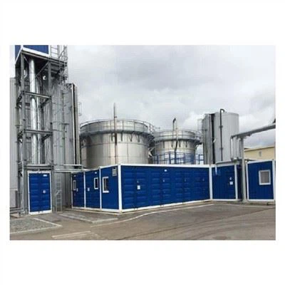 Équipement de traitement des eaux usées emballé